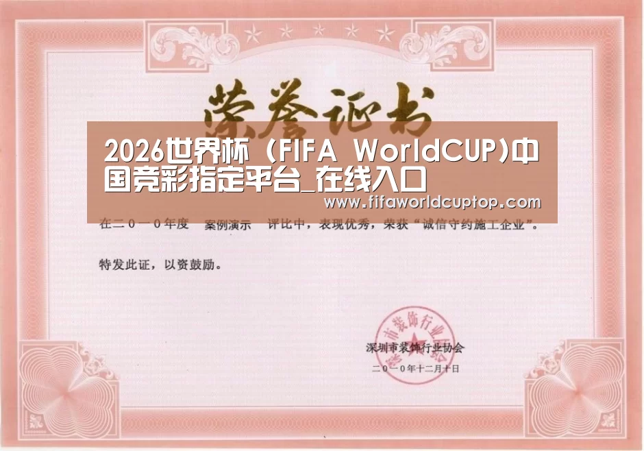 荣誉证书二